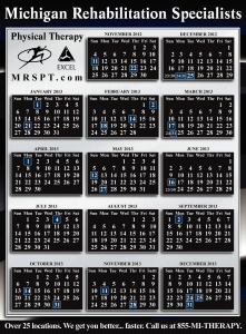 Calendar Graphic Design by Michigan Video and Photography              